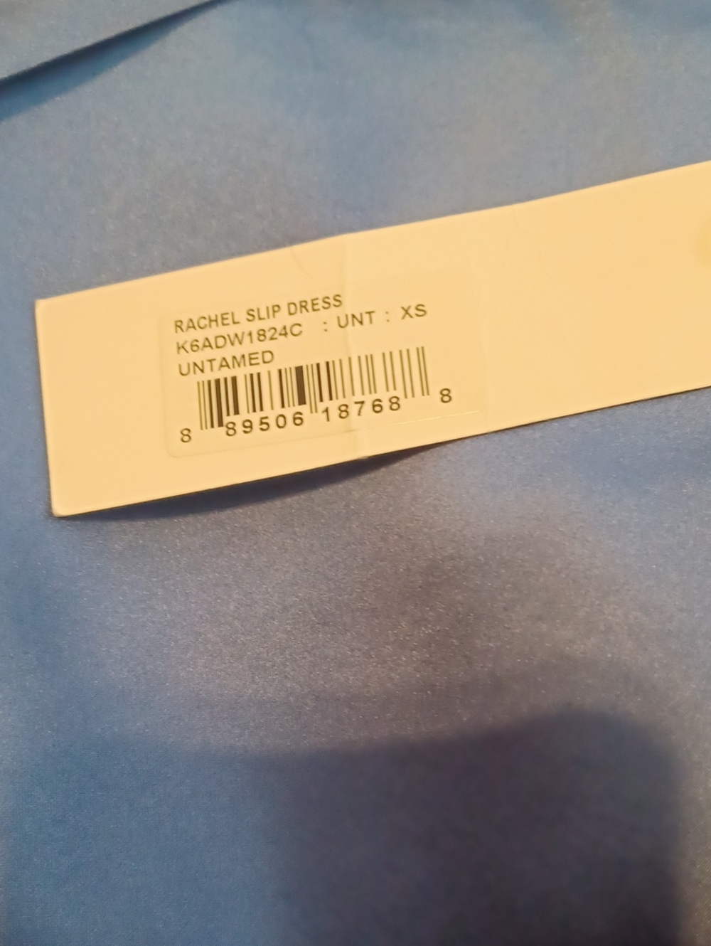 Bishop & Young Rachel Slip Dress Untamed Sz.XS.NWT!  Length 39" Shoulder To Hem - Picture 8 of 9